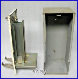 Vintage Metal US Mail Postage Stamps Vending Machine Dispenser 5&10 Cent Stamps