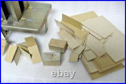 Vintage Metal US Mail Postage Stamps Vending Machine Dispenser 5&10 Cent Stamps