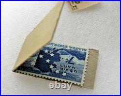 Vintage Metal US Mail Postage Stamps Vending Machine Dispenser 5&10 Cent Stamps