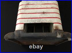 Vintage Metal US Mail Postage Stamps Vending Machine Dispenser, Heavy, No key