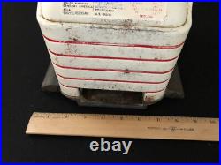 Vintage Metal US Mail Postage Stamps Vending Machine Dispenser, Heavy, No key