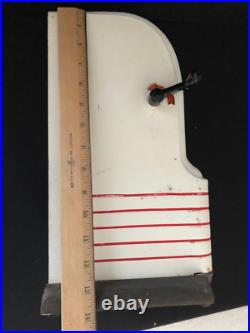 Vintage Metal US Mail Postage Stamps Vending Machine Dispenser, Heavy, No key