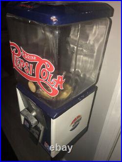 Vintage Mid Century North Western PEPSI Gum Ball Machine