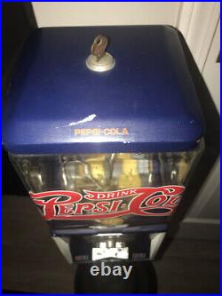 Vintage Mid Century North Western PEPSI Gum Ball Machine