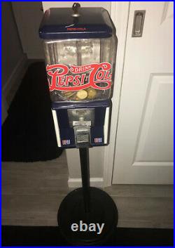 Vintage Mid Century North Western PEPSI Gum Ball Machine