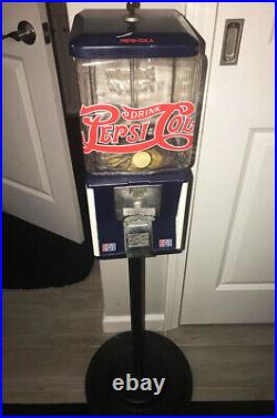 Vintage Mid Century North Western PEPSI Gum Ball Machine