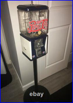 Vintage Mid Century North Western PEPSI Gum Ball Machine