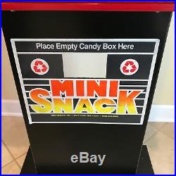 Vintage Mini Snacks 25 cent Candy Bar Vending Machine