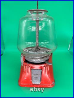 Vintage Minneapolis Regal Vending Machine Hot Peanuts (NICE GLASS, NO LID) Works