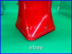 Vintage Minneapolis Regal Vending Machine Hot Peanuts (NICE GLASS, NO LID) Works