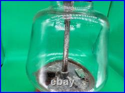 Vintage Minneapolis Regal Vending Machine Hot Peanuts (NICE GLASS, NO LID) Works