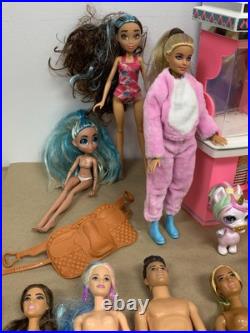 Vintage Modern Mixed Barbie Lot Magic Movie Theater Snack Bar Vending Machine