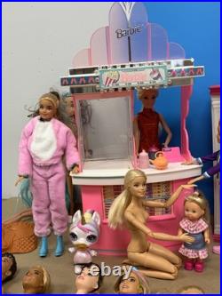 Vintage Modern Mixed Barbie Lot Magic Movie Theater Snack Bar Vending Machine