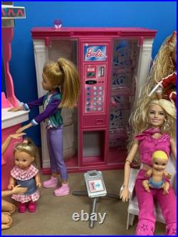 Vintage Modern Mixed Barbie Lot Magic Movie Theater Snack Bar Vending Machine
