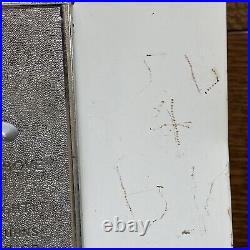 Vintage Modess Sanitary Napkin Tampon Gas Station Vending Machine Coin Op Sign