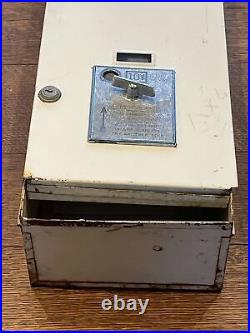 Vintage Modess Sanitary Napkin Tampon Gas Station Vending Machine Coin Op Sign