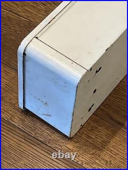 Vintage Modess Sanitary Napkin Tampon Gas Station Vending Machine Coin Op Sign