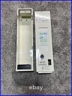 Vintage Multi Vend Toothbrush Vending Machine Rare Coin Op Wall Mount Dentist