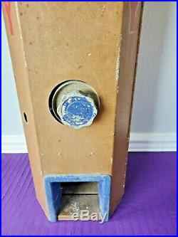 Vintage NATIONAL KING National Advanced Vending Co 5 Cent Candy Machine Coin Op