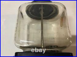 Vintage NICE Early 1 Cent Gum Glass Gumball Candy Vending Machine Sebring OHIO