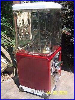 Vintage NORTHWESTERN GUMBALL Vending MACHINE One (1) Cent Model 60 Series