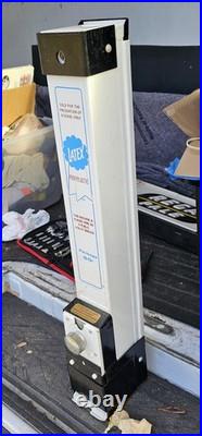 Vintage NOS 1962 Condom Coin Operated Vending Machine Mens Room Sign Gas Station