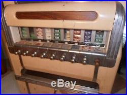 Vintage National 9 selection Cigarette vending machine Flagler Beach Fla stoner