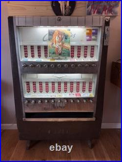 Vintage National Cigarette Vending Machine Functional Conceptual Art