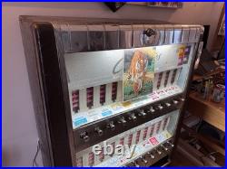 Vintage National Cigarette Vending Machine Functional Conceptual Art