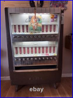 Vintage National Cigarette Vending Machine Functional Conceptual Art