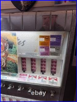 Vintage National Cigarette Vending Machine Functional Conceptual Art