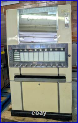 Vintage National Vendors 10C Candy and Gum Machine, No Keys