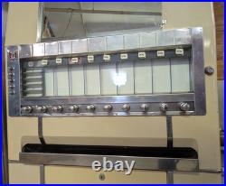 Vintage National Vendors 10C Candy and Gum Machine, No Keys