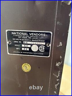 Vintage National Vendors Candy Vending Machine Dispenser
