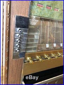 Vintage National Vendors Pull Lever Candy/Cigarette Vending Machine DELUXE-WORKS