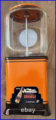 Vintage Nesbitt's CaliforniaOrange 1 Cent GumballMachine