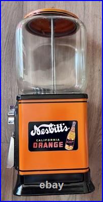 Vintage Nesbitt's CaliforniaOrange 1 Cent GumballMachine