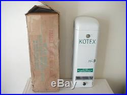 Vintage New In Box KOTEX 10 Cent VENDING MACHINE With Key