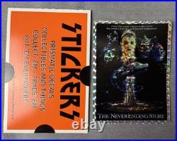 Vintage New Prismatic Vending Machine Sticker The Never-Ending Story. RARE HTF