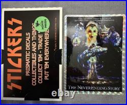 Vintage New Prismatic Vending Machine Sticker The Never-Ending Story. RARE HTF