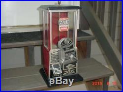 Vintage Norris Master Vending machine Gumball Penny Nickel Gooseneck