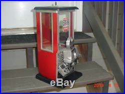 Vintage Norris Master Vending machine Gumball Penny Nickel Gooseneck
