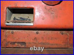 Vintage North Western 1 Cent Turn Top Selector Gum Machine
