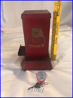 Vintage Northwestern 1 Cent OHIO Book Matches Coin Operated Vending Machine