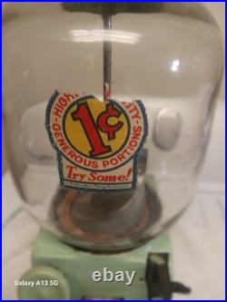 Vintage Northwestern 31 Porcelain Vender Circa 1930's Original Item L@@k Read