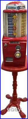 Vintage Northwestern 5 Cent Package Gum Dispenser Circa 1954 With Stand Rare