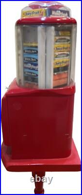 Vintage Northwestern 5 Cent Package Gum Dispenser Circa 1954 With Stand Rare