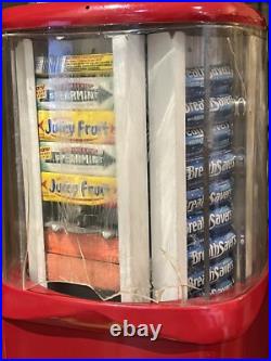 Vintage Northwestern 5 Cent Package Gum Dispenser Circa 1954 With Stand Rare