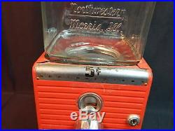Vintage Northwestern Gumball Machine 5 Cent Antique Morris