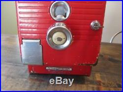 Vintage Northwestern Gumball Machine & Key Penny 1 Cent 1940's-50's Original